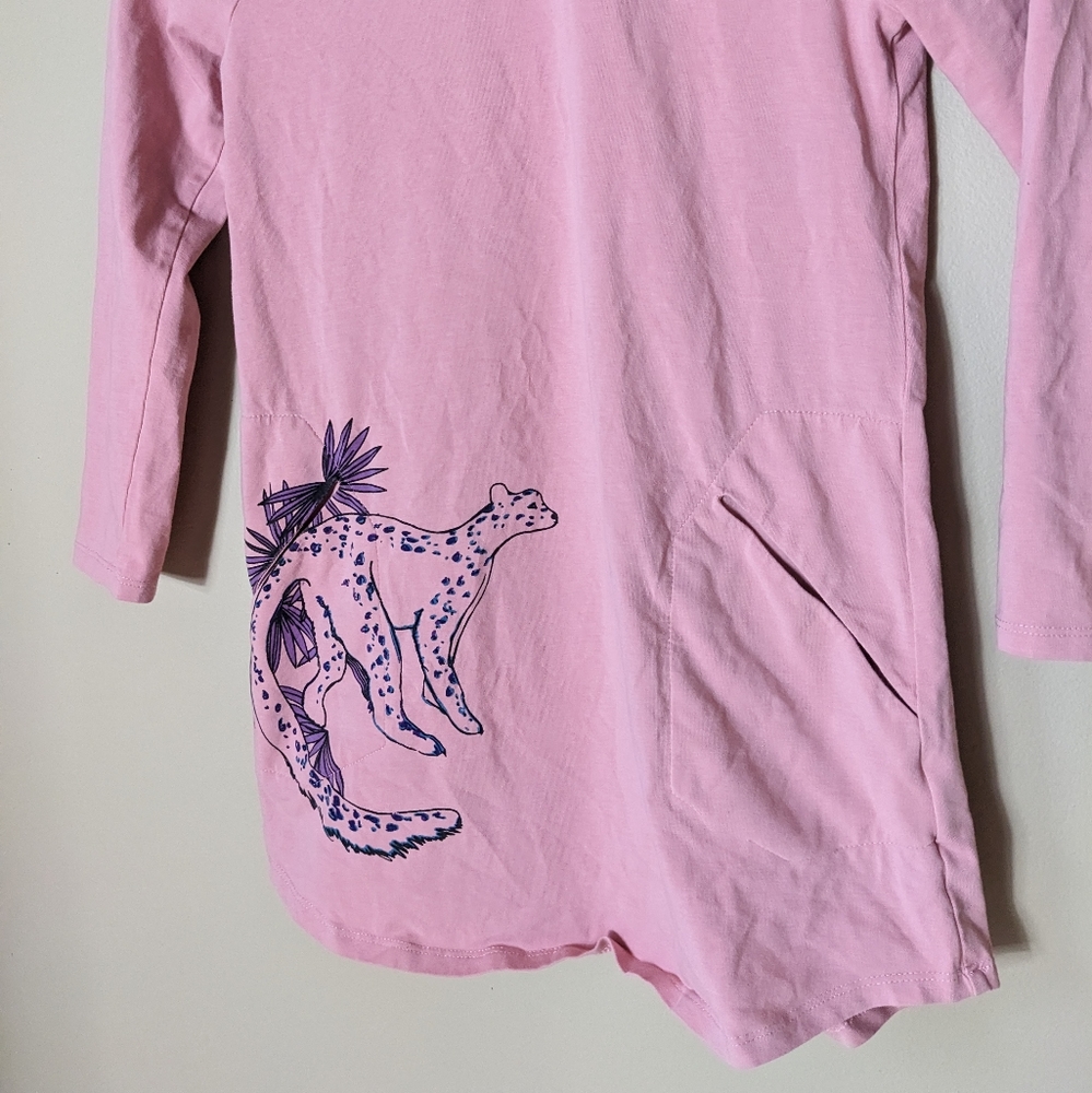 Art and Eden long sleeved Organic Cotton Blend Dress size 8 - Picture 5 of 5
